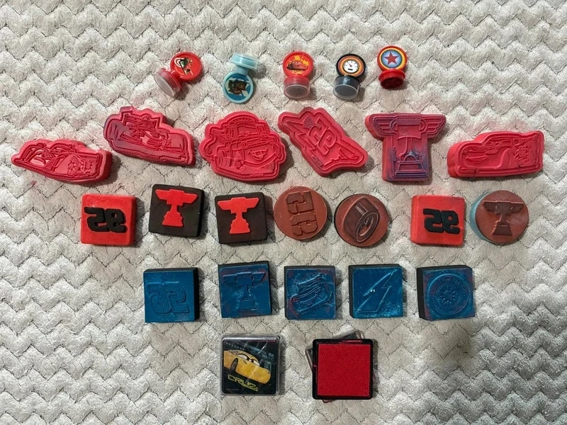 Lot de 23 tampons Cars – photo 4